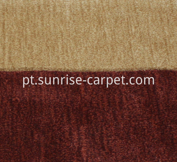 Dyeable Polyester Hand Tufted carpet mix color yarn